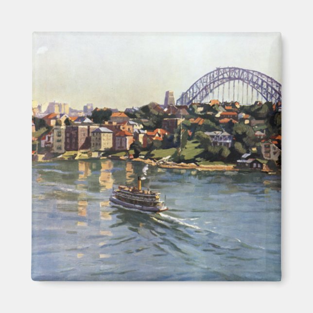Íman Sydney Harbor Austrália (Frente)