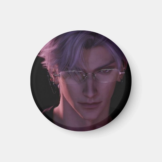 Íman Sylus Love and Deep Space Anime Magnet (Frente)