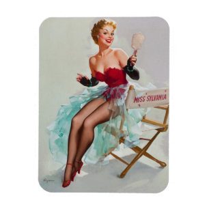 Íman Sylvania Pin-Up Girl