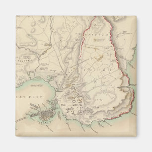 Íman Syracuse e vestígios de suas cinco cidades