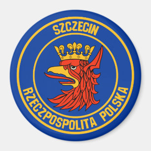 Íman Szczecin Round Emblem