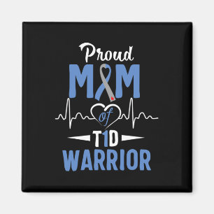 Íman T1d Orgulho Mãe Diabetes Sensibilização Tipo 1 Ins