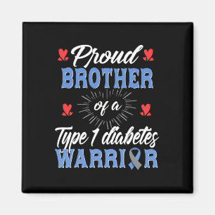Íman T1d Sensibilização do Irmão Orgulhento Diabetes Ti
