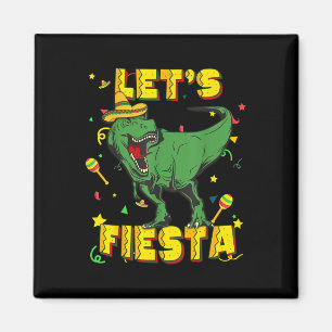 Íman T Rex Cinco De Mayo Shirt Tyrannosaurus Dinosaur L