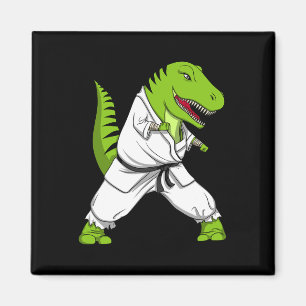 Íman T-rex Dinossaur Karate Kickboxing Artes Marciais J