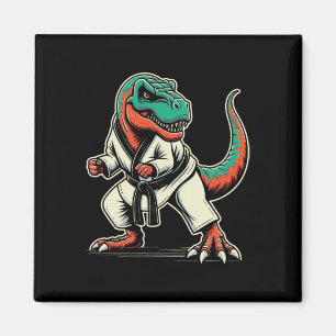 Íman T-rex Dinossaur Karate Taekwondo Artes Marciais