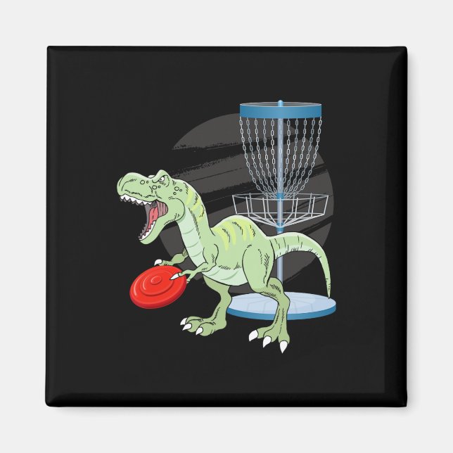 Íman T Rex Frisbee Dinosaur Recreational Tosser Dino Di (Frente)