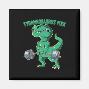 Íman T-rex Gym Bodybuilding Tyrannosaurus Flex