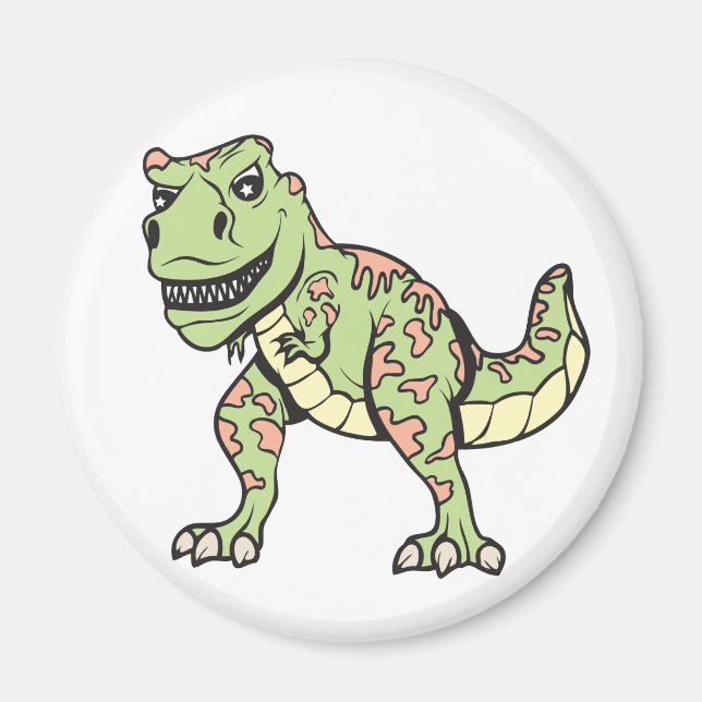 Íman T-rex! Personalizável! (Frente)