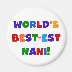 Íman T-shirt brilhantes e presentes do Melhor-est Nani