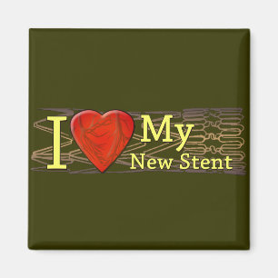 Íman T-shirt cardíacos do Stent dos presentes da