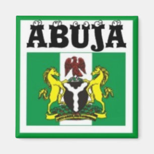 Íman T-shirt do mapa do No1 Abuja, da Nigéria e etc.