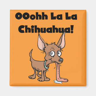 Íman T-shirt e presentes da chihuahua do La do La de