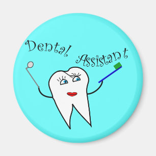 Íman T-shirt e presentes do assistente dental
