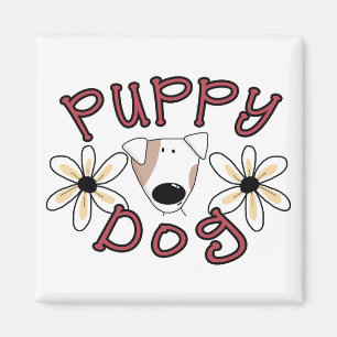 Íman T-shirt e presentes do cão de filhote de cachorro