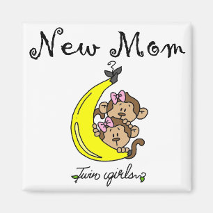 Íman T-shirt e presentes novos da mamã das meninas gê
