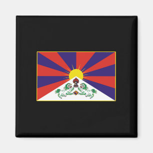 Íman T-shirt e presentes tibetanos da bandeira