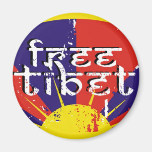 ÍMAN T-SHIRT & ENGRENAGEM LIVRES DE TIBET