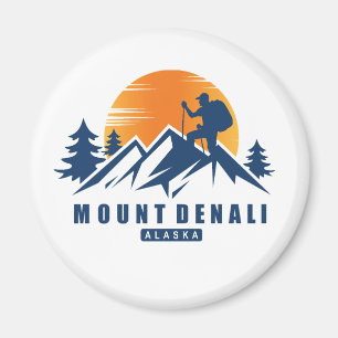 Íman T-Shirt Hike do Monte Denali