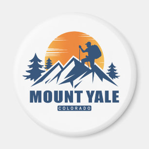 Íman T-Shirt Hike do Monte Yale Retro