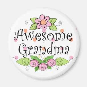 Íman T-shirt impressionante da avó