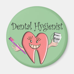 Íman T-shirt & presentes do higienista dental
