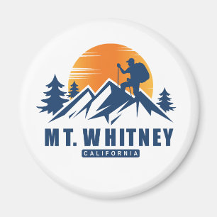 Íman T-Shirt Retro Mount Whitney Hike
