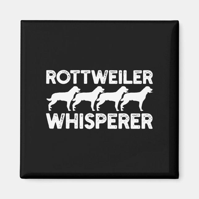 Íman T-Shirt Rottweiler (Frente)