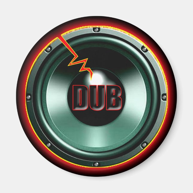 Íman T-shirts DUB RED HOT WOOFER (Frente)