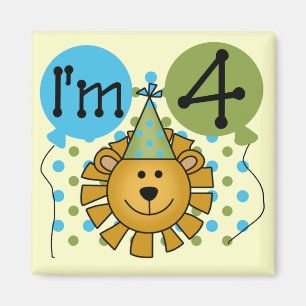 Íman T-shirts e presentes de quarto aniversário