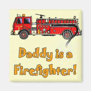 Íman T-shirts e presentes do Pai do motor de incêndio