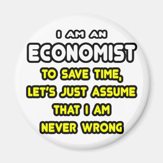 Íman T-Shirts e presentes, economistas engraçados