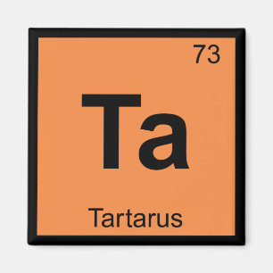 Íman Ta - Tártaro Tabela Periódica Química Grega