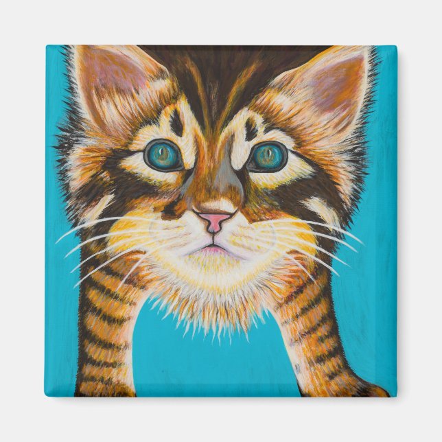 Íman Tabby Kitten (Frente)