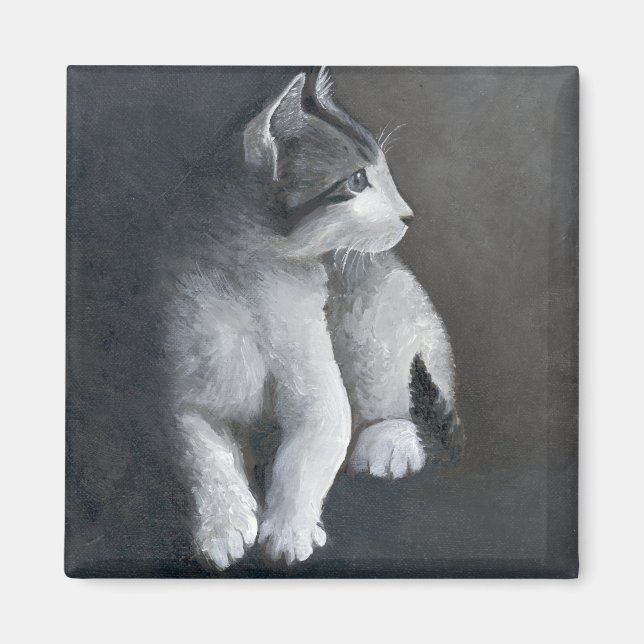 Íman Tabby Kitten (Frente)