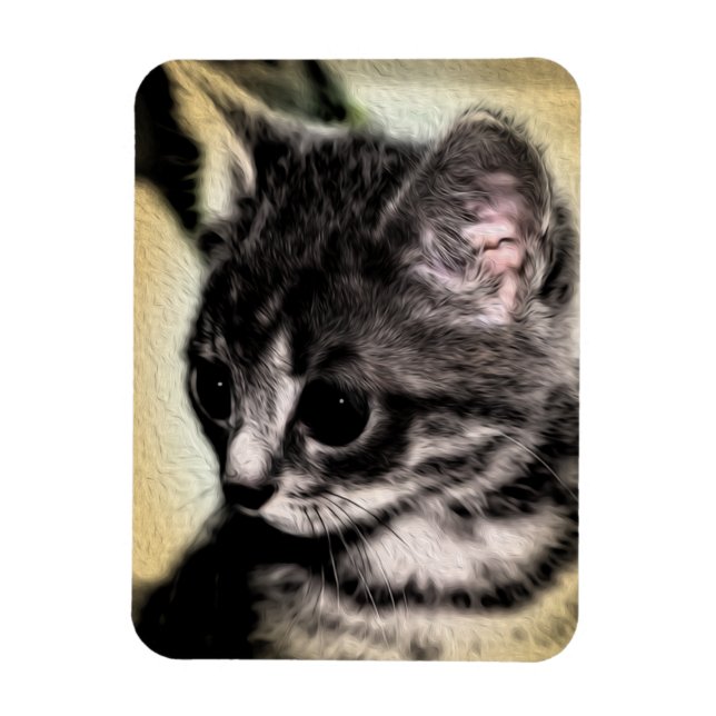 Íman Tabby Kitten (Vertical)