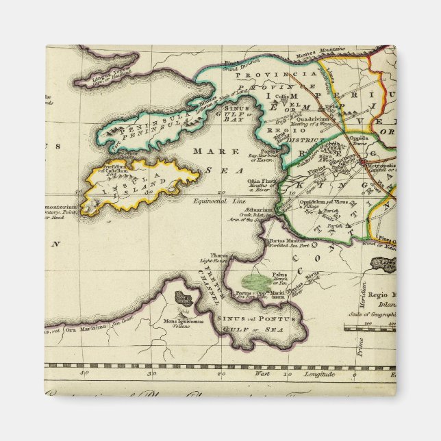 Íman Tabularum geographicarum (Frente)