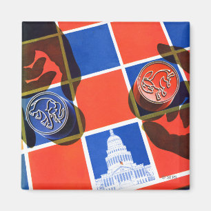 Íman Tabuleiro de damas da eleição