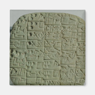 Íman Tabuleta com roteiro cuneiform