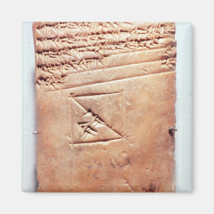 Íman Tabuleta com roteiro cuneiform, c.1830-1530 BC