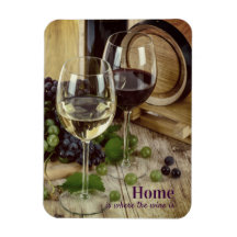 Taças de Vinho Tinto e Branco Rústicas Barril de U