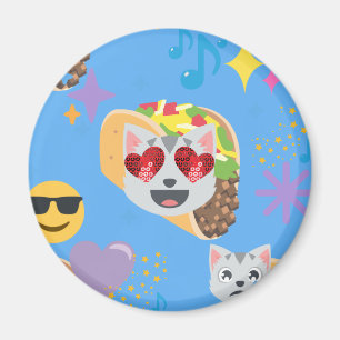 Íman taco cat emoji