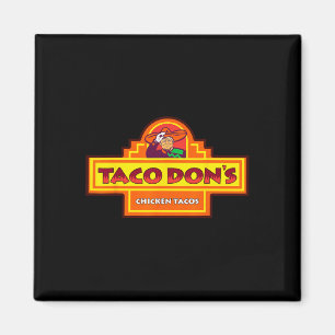 Íman Taco Don's Frango Tacos Paródia Trump