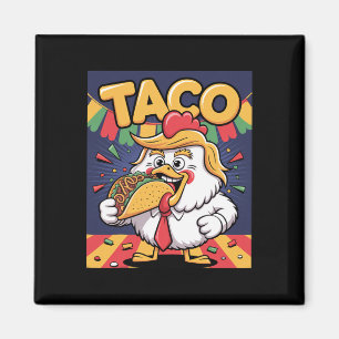 Íman Taco Engraçado Anti Trump Sempre Desiste de Frango