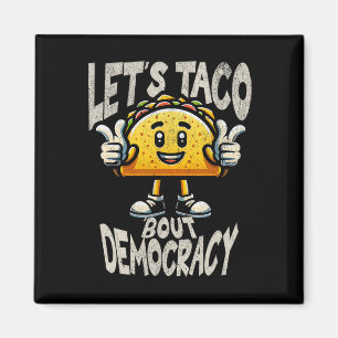 Íman Taco engraçado sobre ativista liberal da democraci