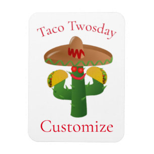 Íman Taco Terça-Feira Saguaro Cactus Thunder_Cove