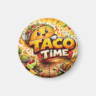 Íman Taco Time - Fiasco da Festa - Amantes de Comida