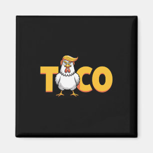 Íman Taco Trump Sempre Desiste Humor Político Alcatrão