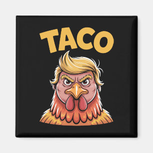 Íman Taco Trump Sempre Desiste Humor Político Alcatrão
