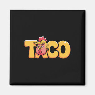 Íman Taco Trump Sempre Desiste Humor Político Alcatrão